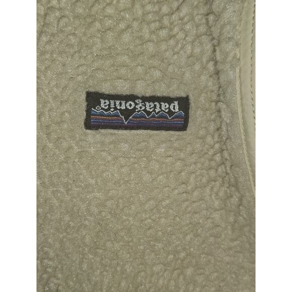 Women's Patagonia Retro Deep Pile Full Zip Sherpa Poly Jacket Size M Synchilla - Picture 5 of 11